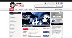 Desktop Screenshot of myseatrocks.com